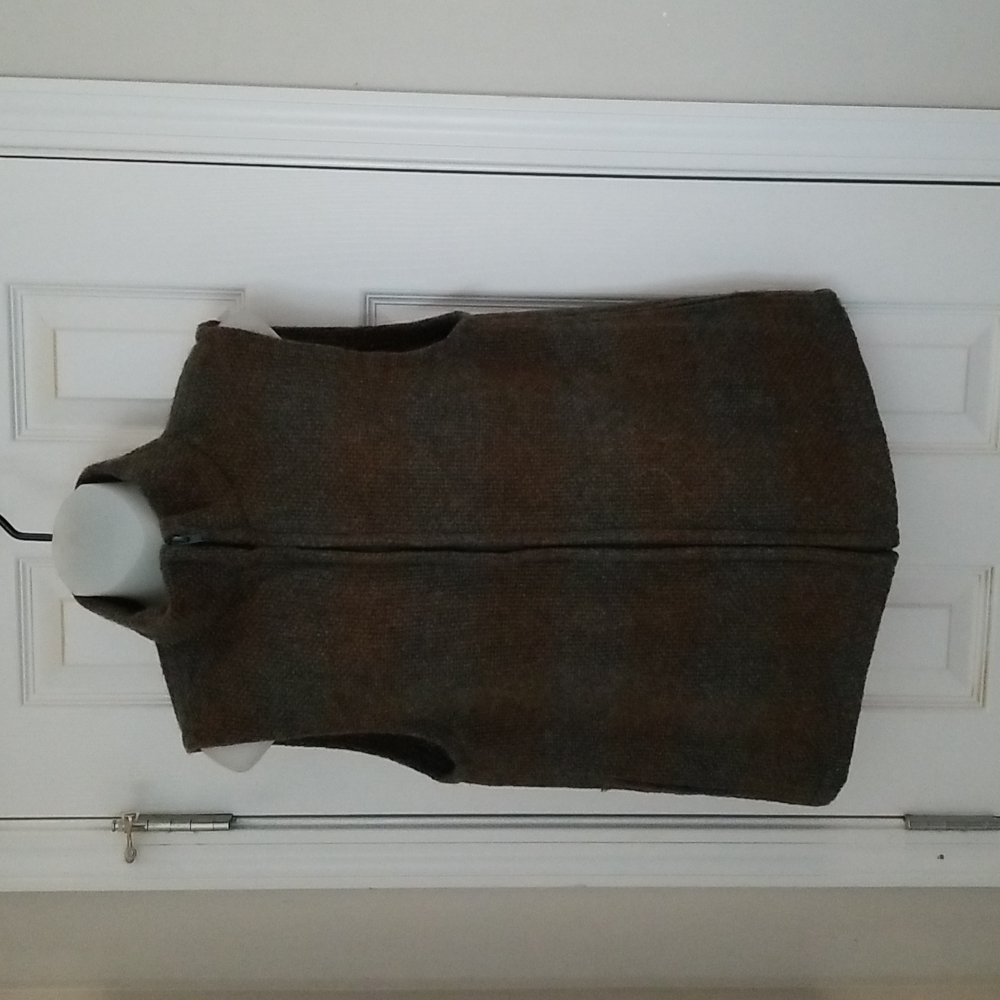 Branigan Weavers Wool Vest Made In Ireland Size Small